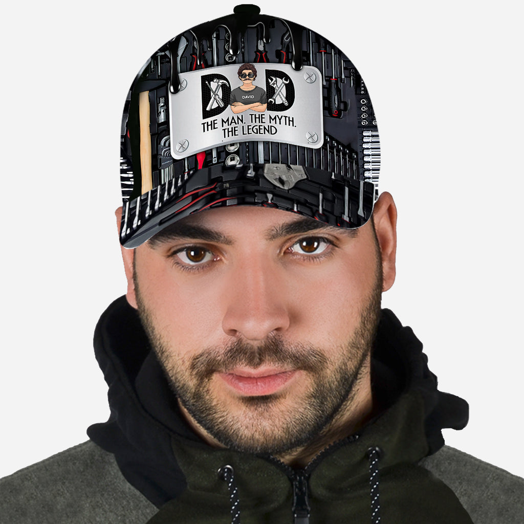 Casquette classique personnalisée pour papa mécanicien