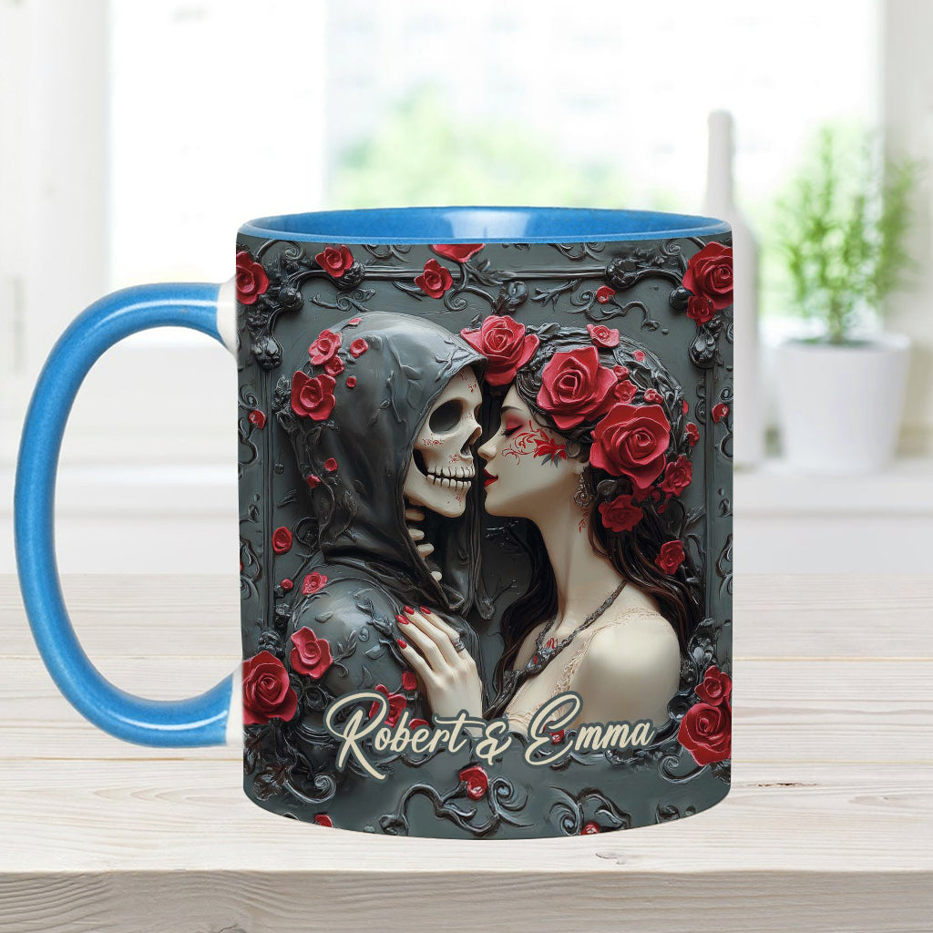 Jusqu'à ce que la mort nous sépare - Mug personnalisé pour couple