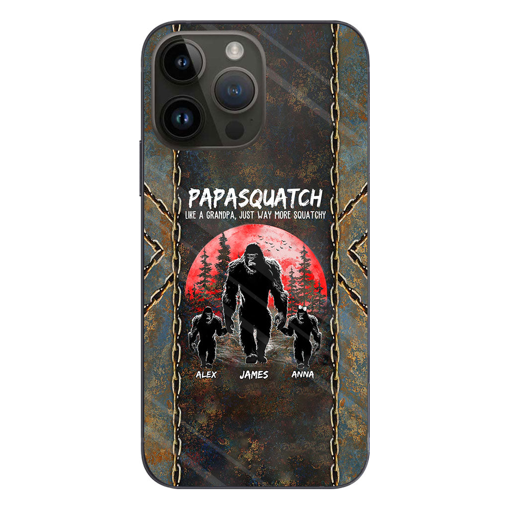 Grandpasquatch - Coque de téléphone personnalisée pour papa