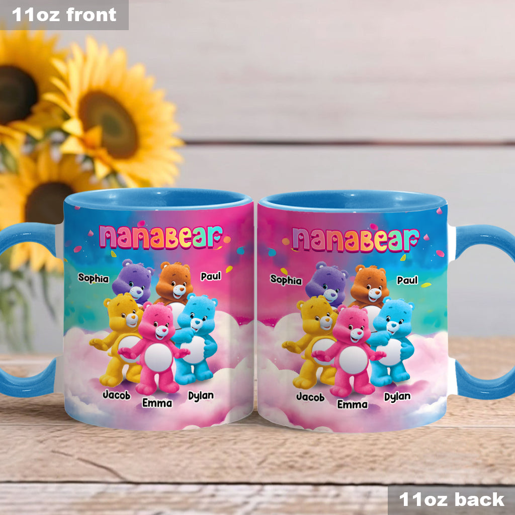 Mug personnalisé Nanabear - Accent pour grand-mère