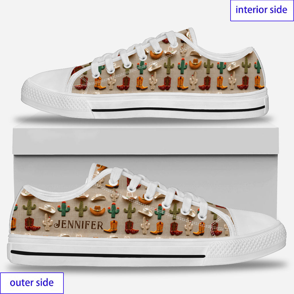 J'adore les chevaux - Chaussures basses personnalisées pour chevaux