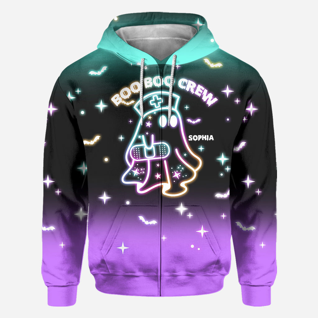 Boo Boo Crew - Chemise personnalisée intégrale pour infirmière