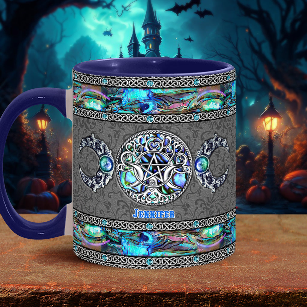 Mug personnalisé Triple Lune - Thème Sorcière