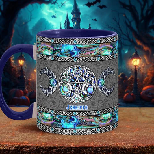 Mug personnalisé Triple Lune - Thème Sorcière