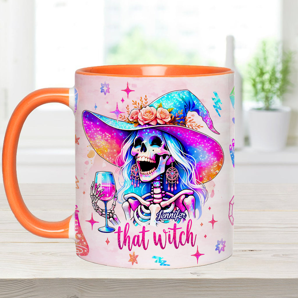 That Witch - Personalized Witch Accent Mug
