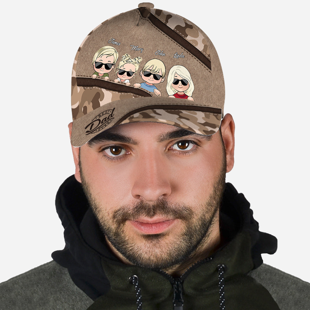 Meilleur papa/maman/grand-mère/grand-père/oncle... de tous les temps - Casquette classique personnalisée pour père