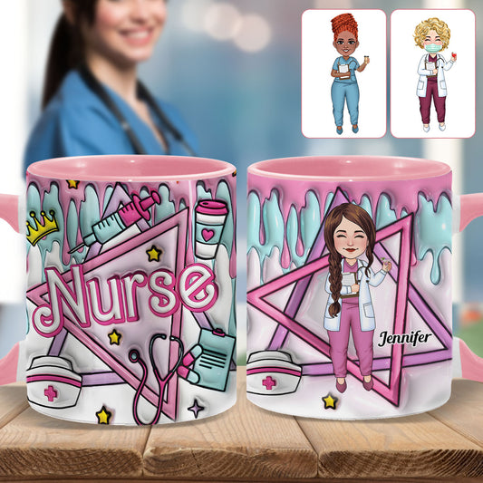 Infirmière fière - Mug personnalisé « Infirmière »