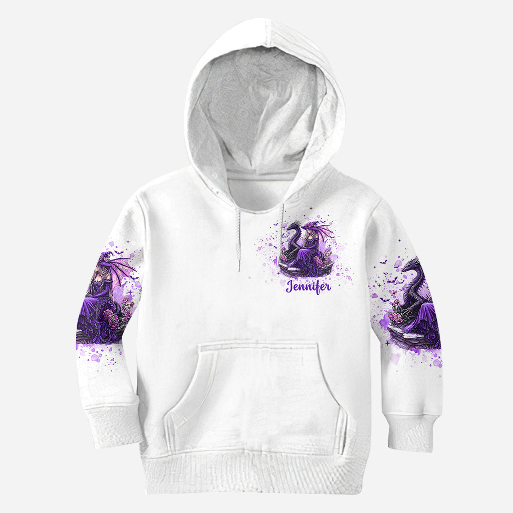 Âme de sorcière, cœur de dragon - T-shirt personnalisé de sorcière