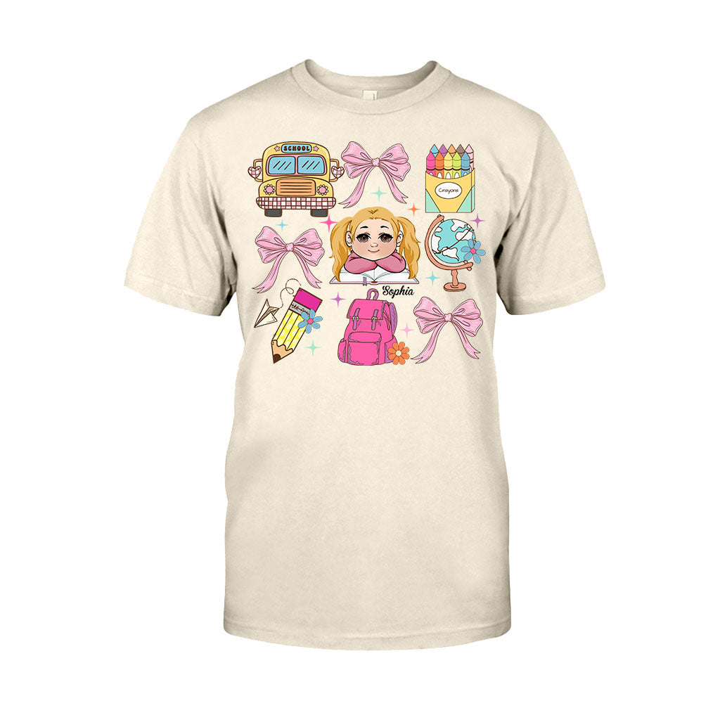 Coquette - T-shirt et sweat à capuche personnalisés pour enfant - Rentrée des classes