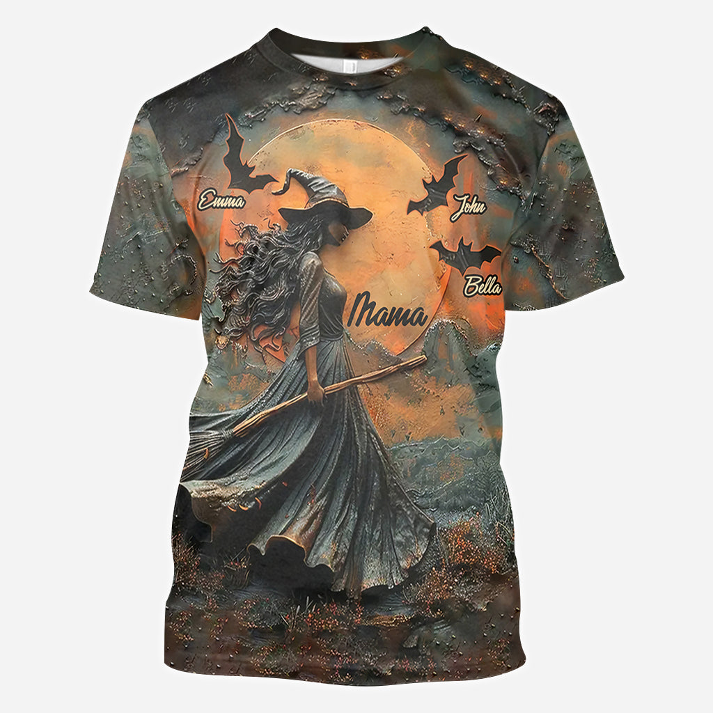 Joyeux Halloween - T-shirt personnalisé pour maman