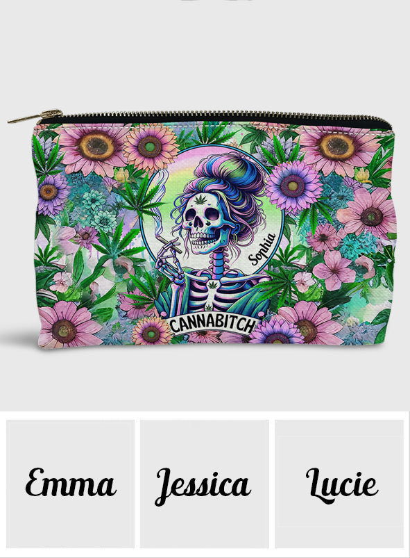 Cannabitch - Pochette à herbe personnalisée