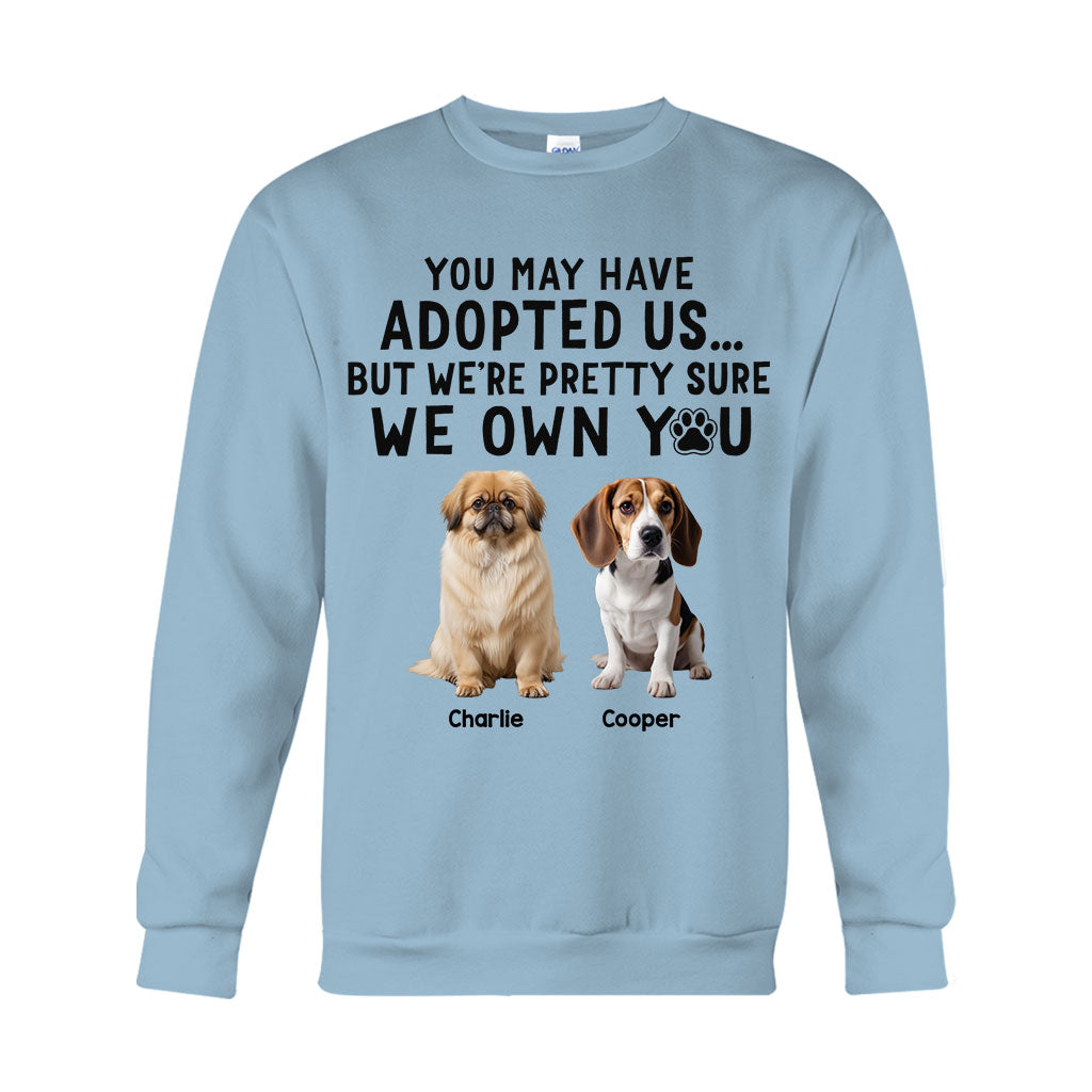 Je suis presque sûr que tu m'appartiens - T-shirt et sweat à capuche personnalisés pour chien