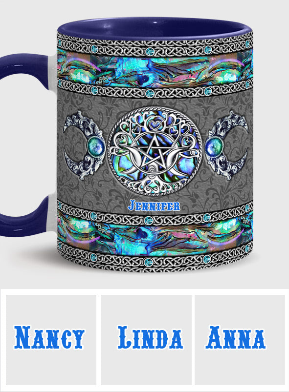 Mug personnalisé Triple Lune - Thème Sorcière