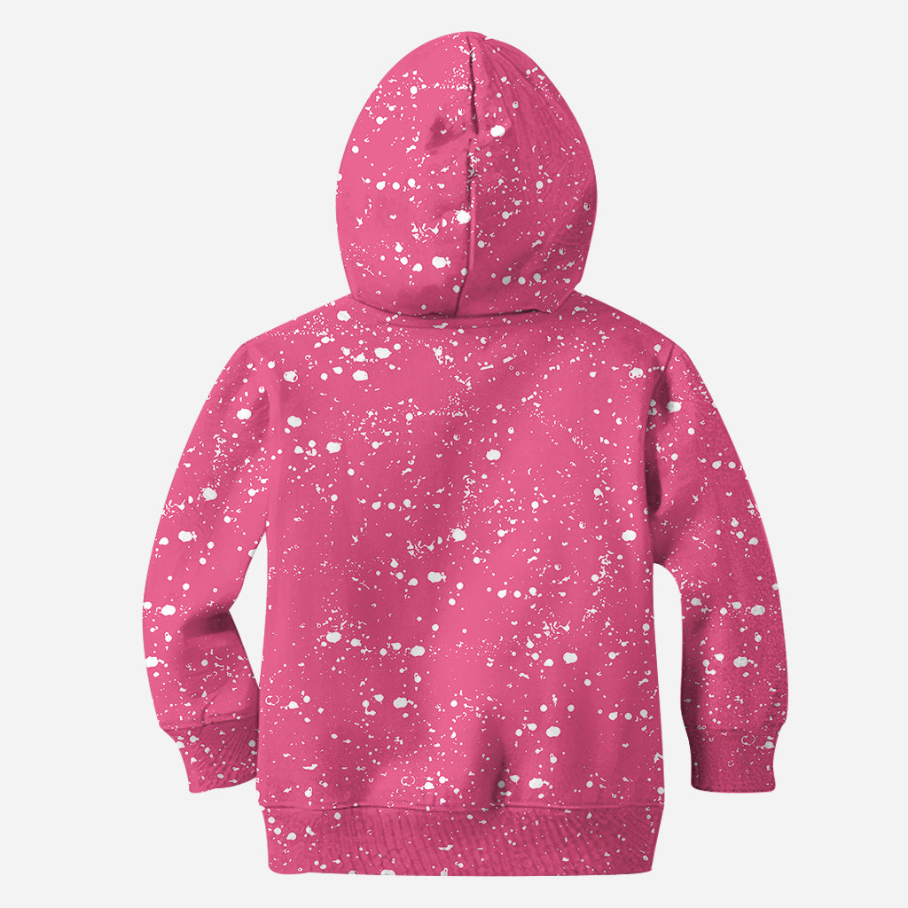 En octobre, nous portons du rose pour sensibiliser au cancer du sein : sweat à capuche et legging