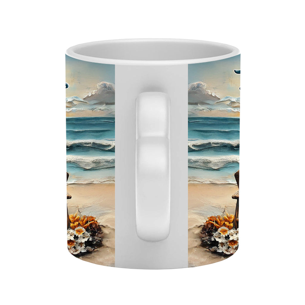 And So Together They Built A Life They Loved - Personalized Couple Heart Handle Mug