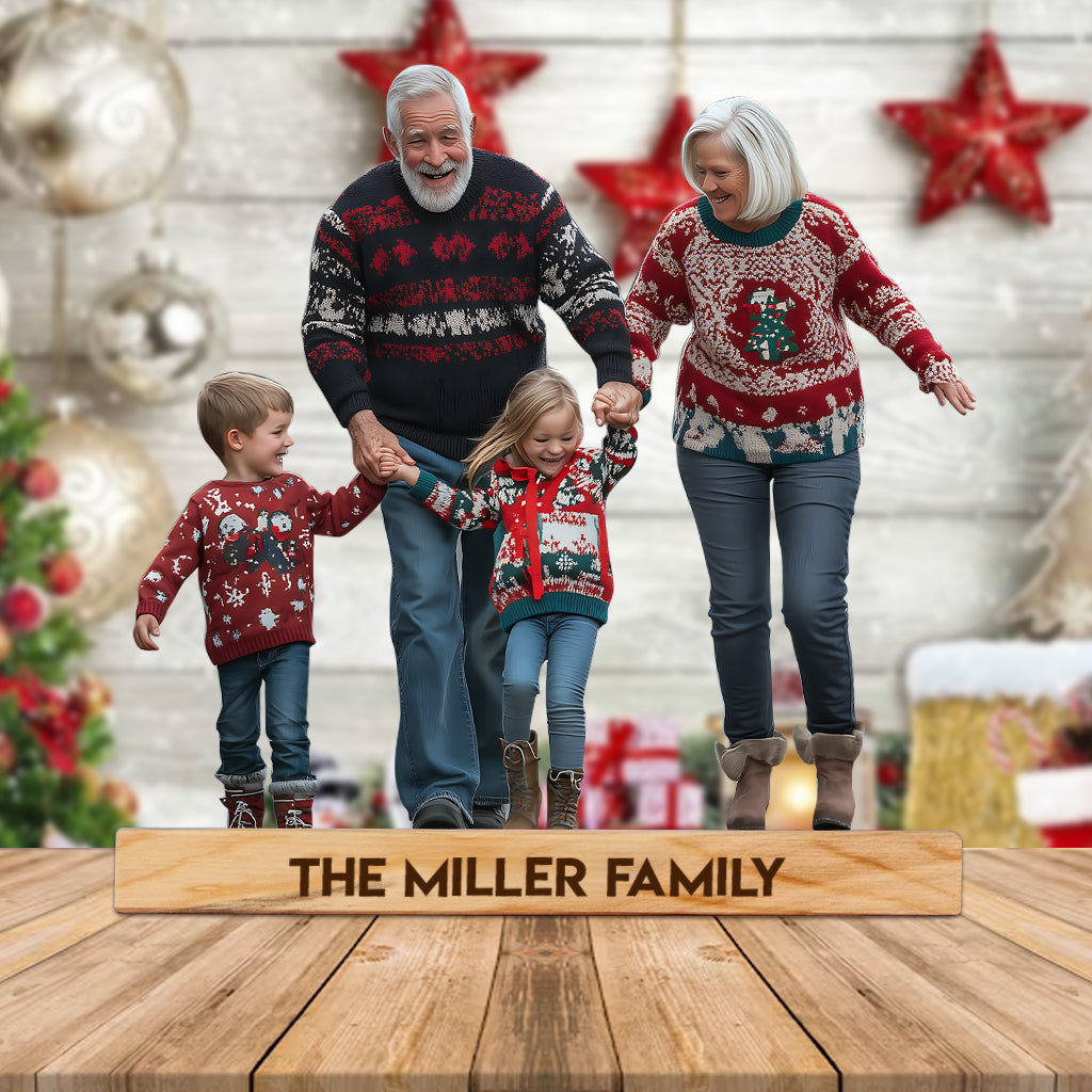 Custom Any Photo Plauqe - Personalized Family Custom Photo Plaque