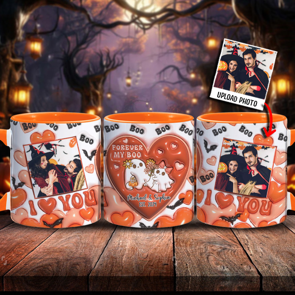 Mug personnalisé pour couple « Pour toujours mon amour »