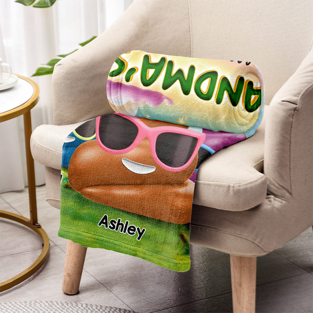 Couverture personnalisée « La petite peste de grand-mère »