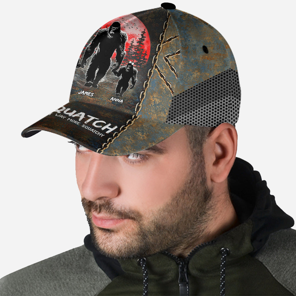 Grandpasquatch - Casquette classique personnalisée pour papa
