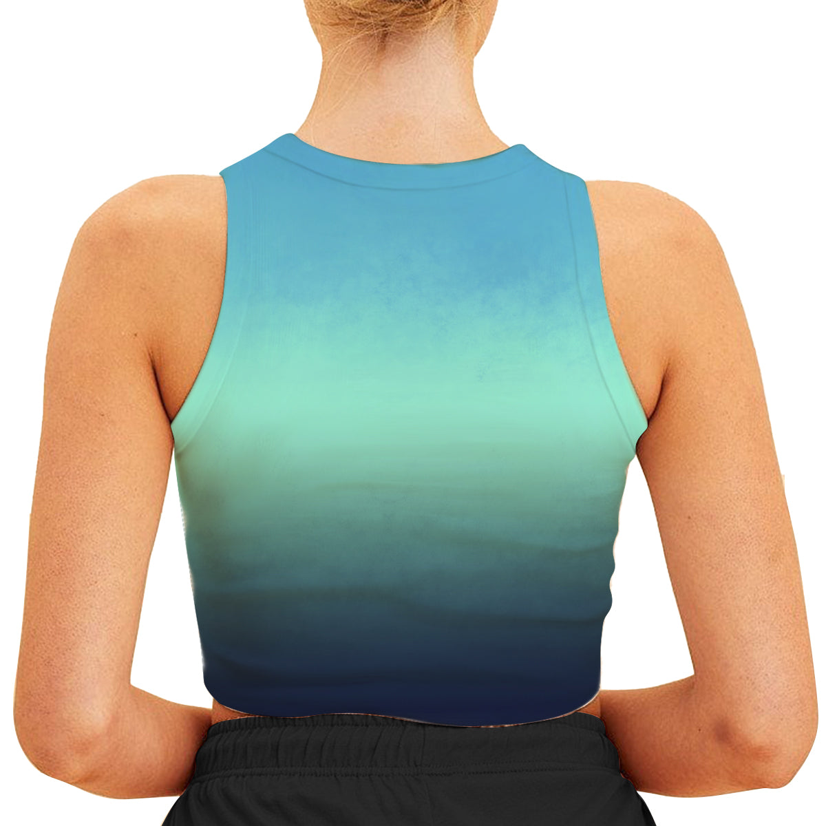 Juste un peu salé - Débardeur court personnalisé Tortue