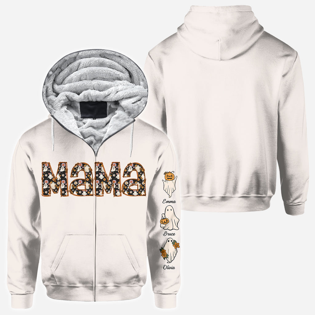 T-shirt personnalisé « Maman Grand-mère Effrayante »