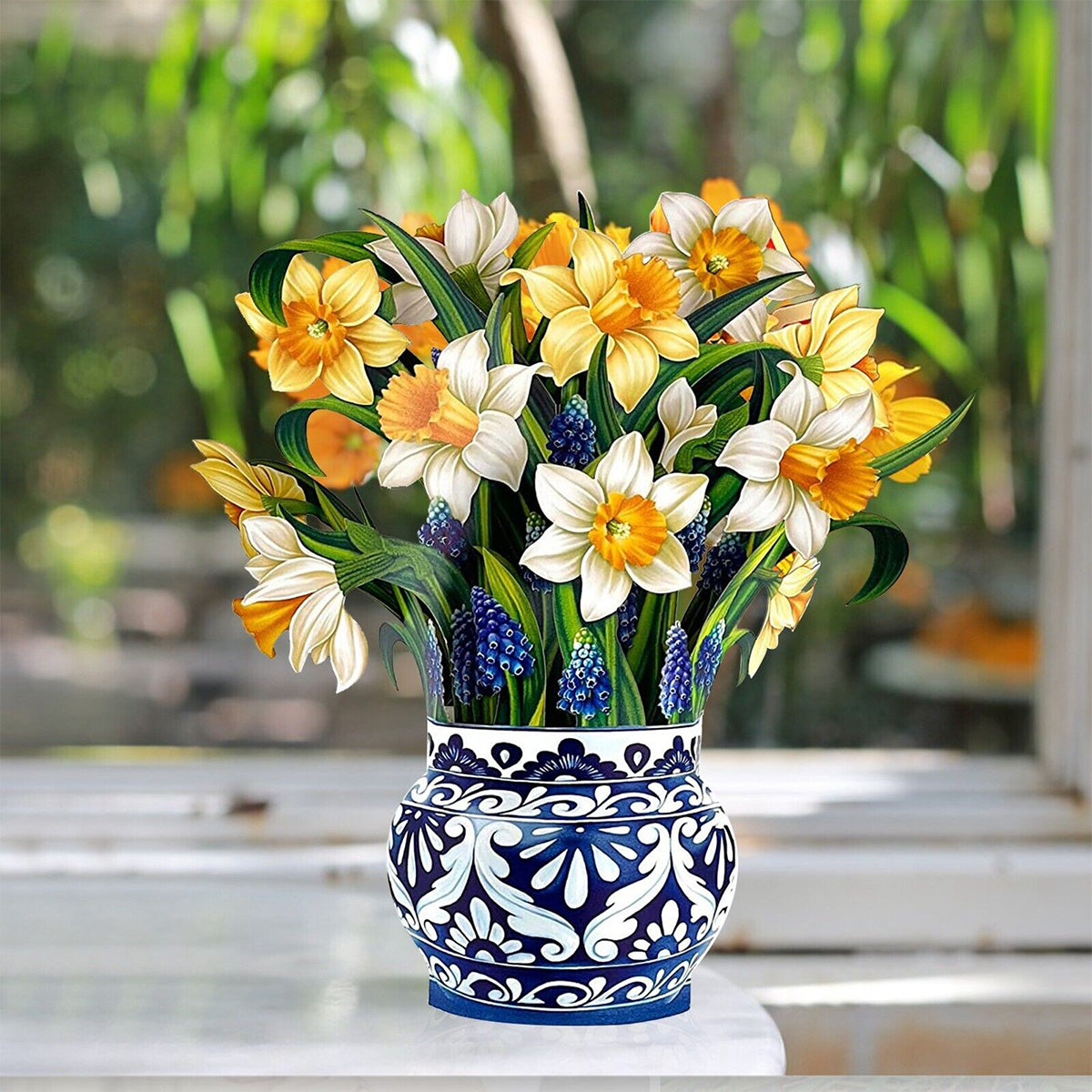 La plus belle fleur pour la plus belle femme - Carte pop-up 3D