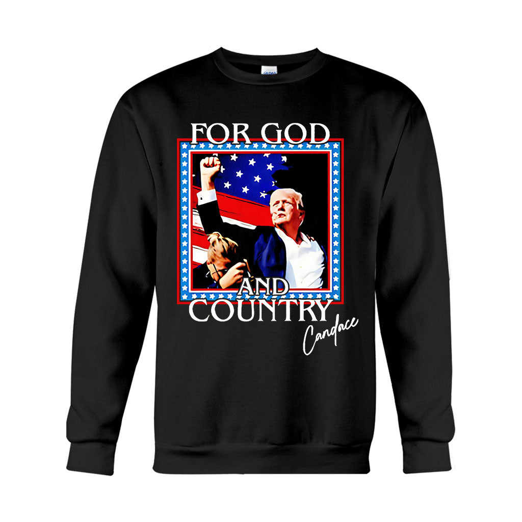 T-shirt « Pour Dieu et la Patrie » - Élection présidentielle 2024