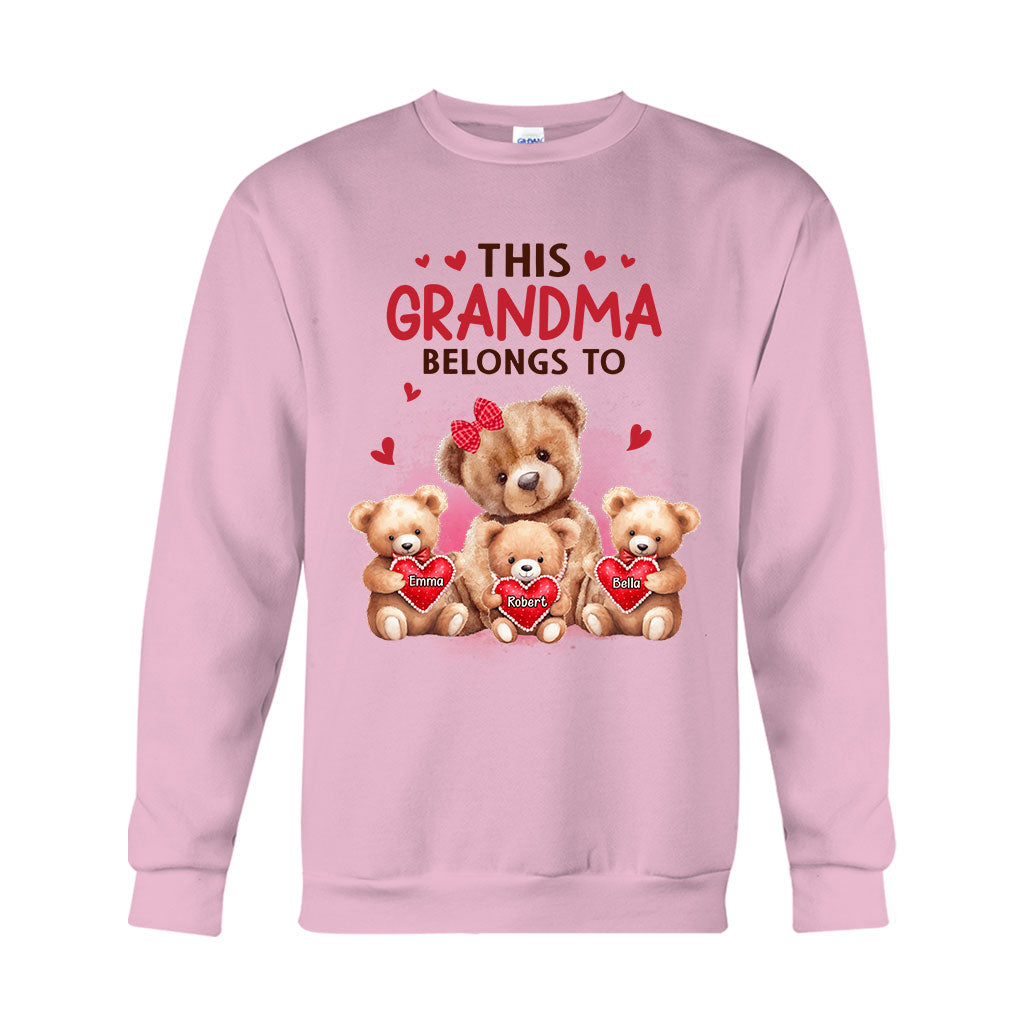 Cette grand-mère appartient à - T-shirt et sweat à capuche personnalisés pour grand-mère