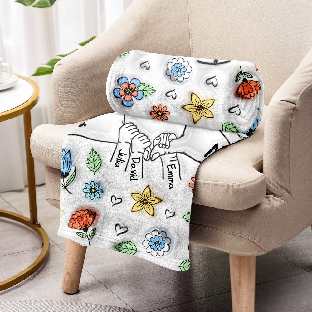 Our Family - Personalized Family Blanket