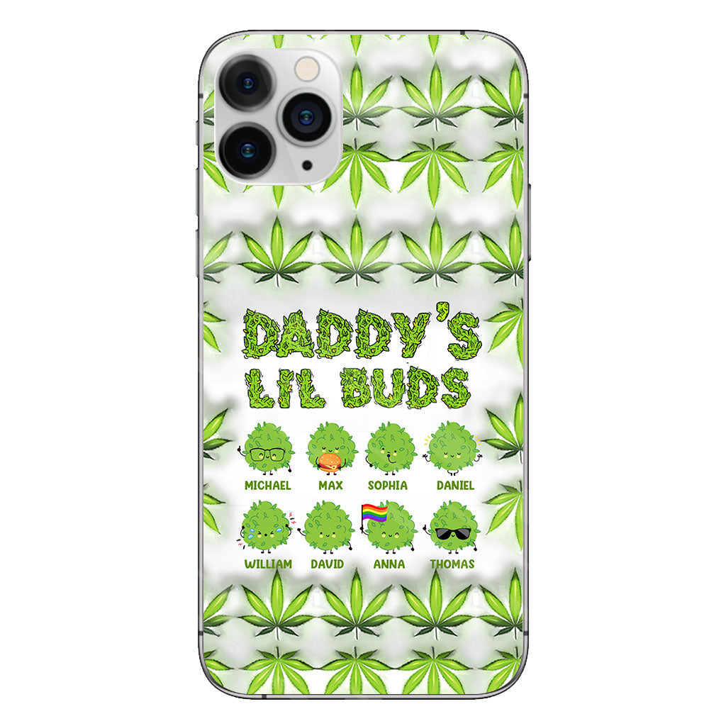 Le papa le plus cool du monde - Coque de téléphone transparente personnalisée pour papa