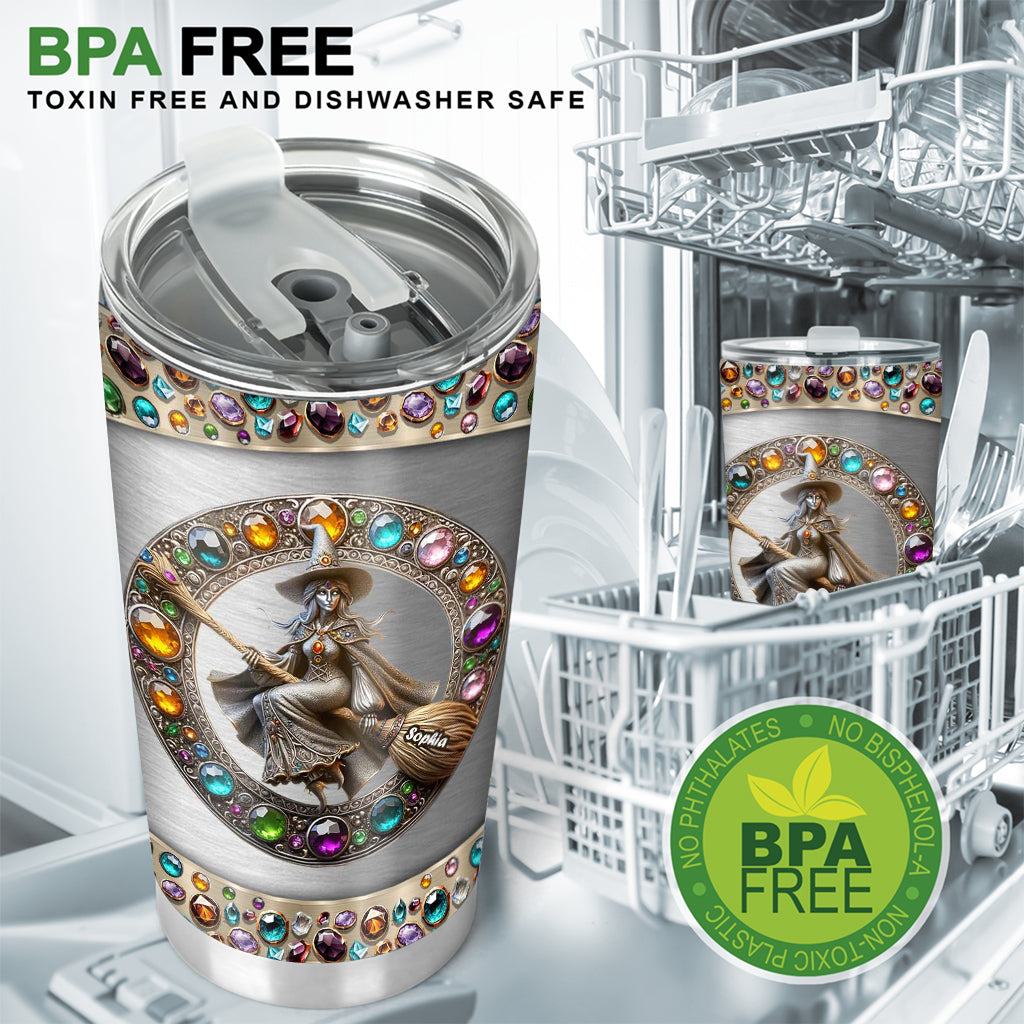 Beautiful Witch - Personalized Witch Tumbler