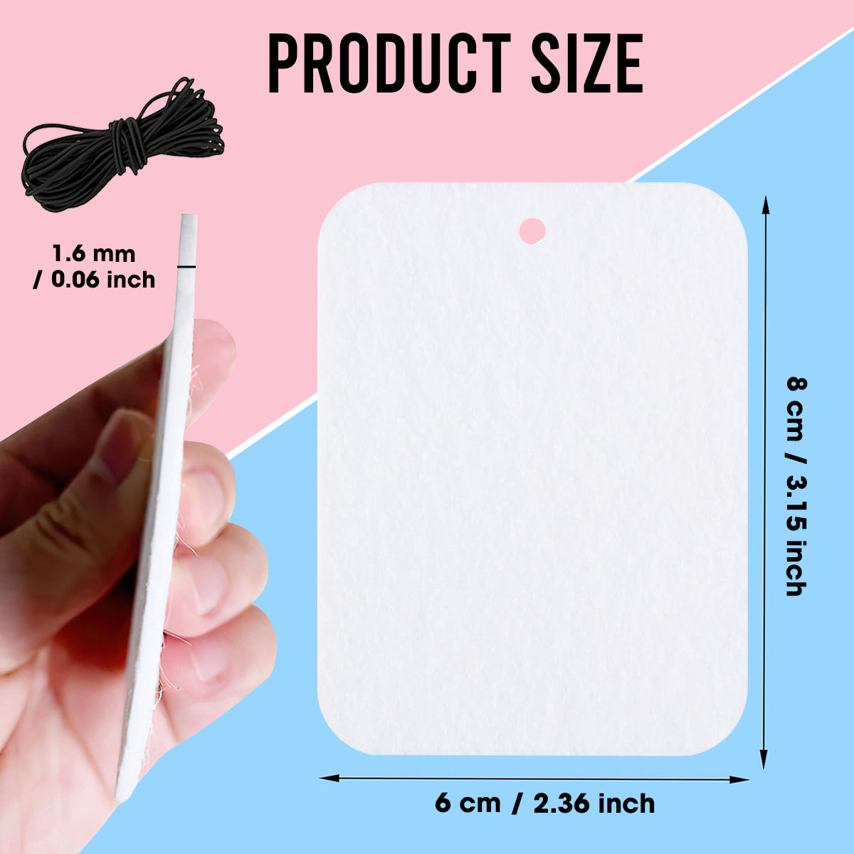 Conduis prudemment, on t'aime - Désodorisant rectangulaire personnalisé pour papa