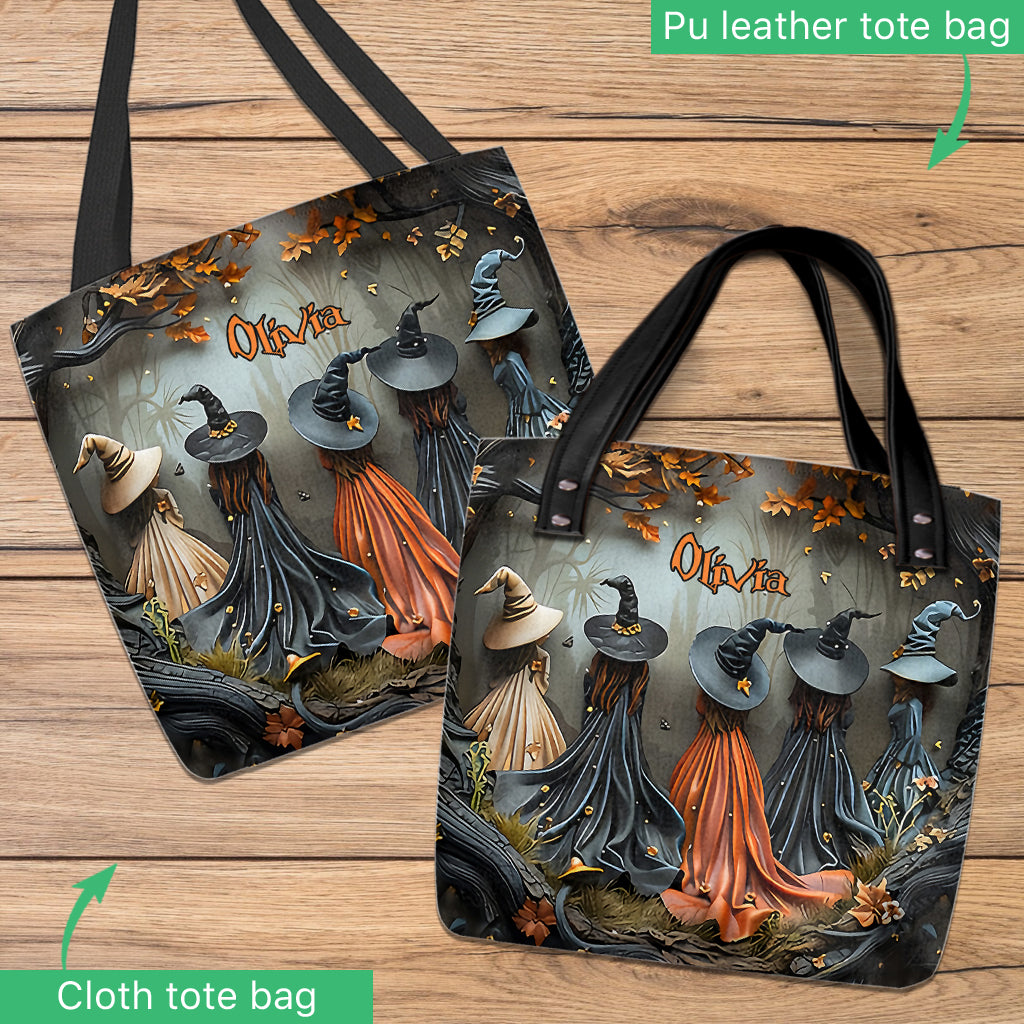 Beautiful Witch - Personalized Witch Tote Bag