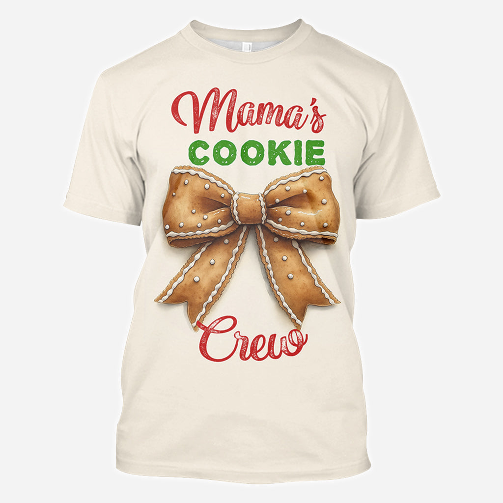 L'équipe de biscuits de grand-mère - T-shirt personnalisé « Maman »