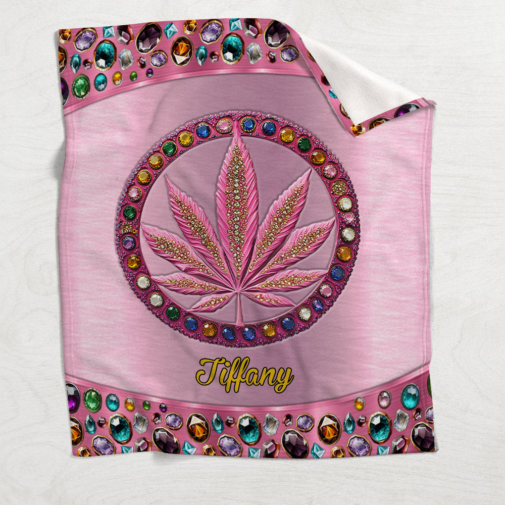 Stoner Chick - Couverture personnalisée pour fumeurs de cannabis