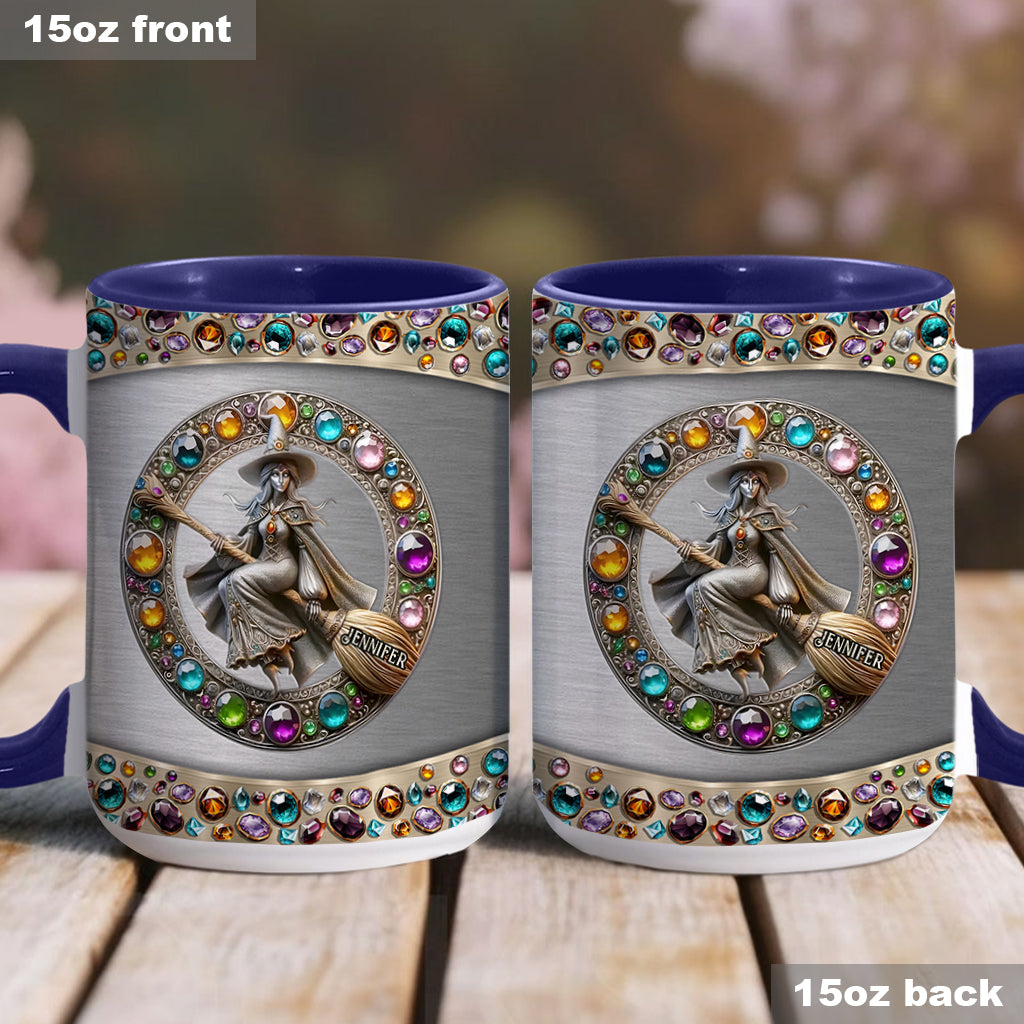 Beautiful Witch - Personalized Witch Accent Mug