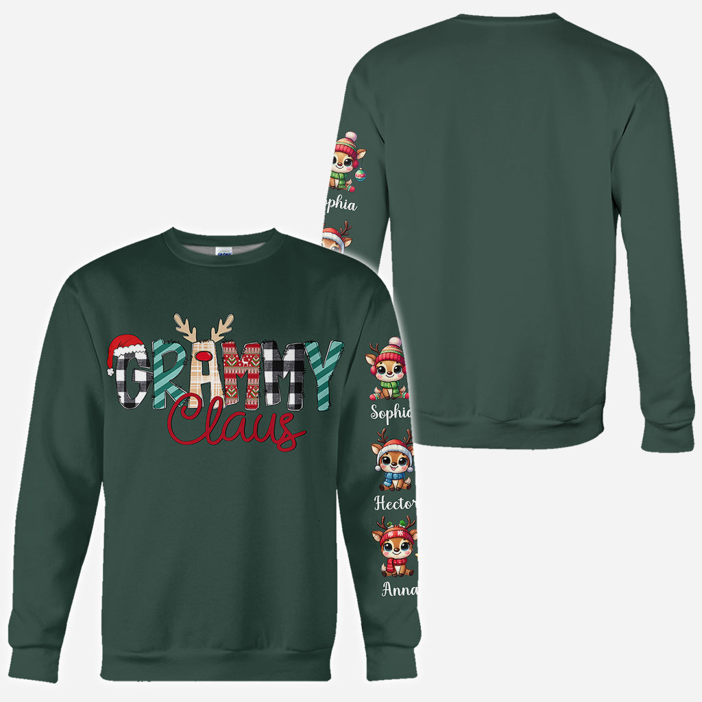 T-shirt personnalisé « Grand-mère Claus »