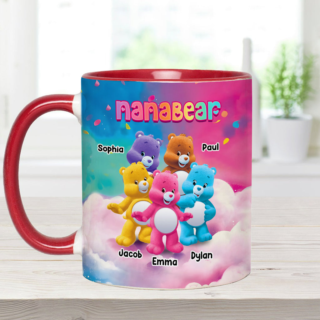 Mug personnalisé Nanabear - Accent pour grand-mère