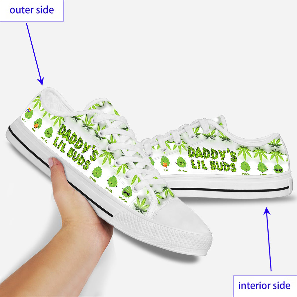 Papa le plus cool du monde - Chaussures basses personnalisées pour papa