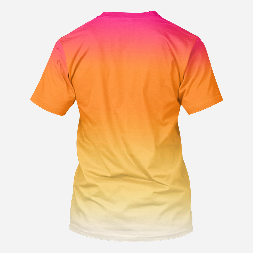 Cannab*tch - T-shirt personnalisé avec motif cannabis intégral