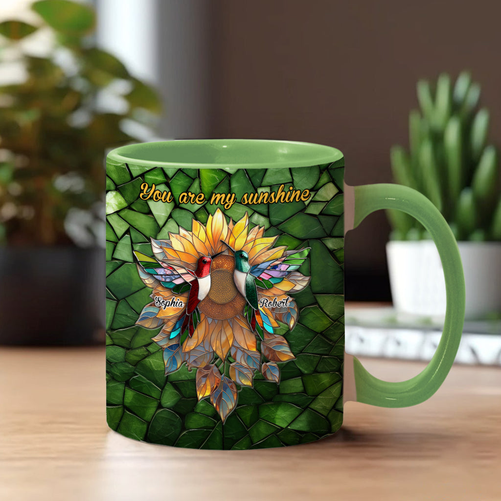 Tu es mon rayon de soleil - Mug personnalisé pour couple