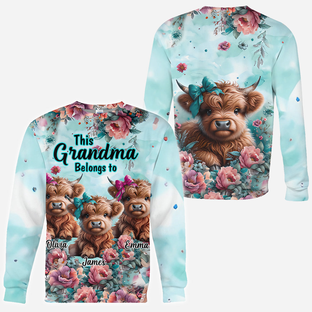 Ce t-shirt personnalisé « This Nana Belongs To » est fait pour vous.