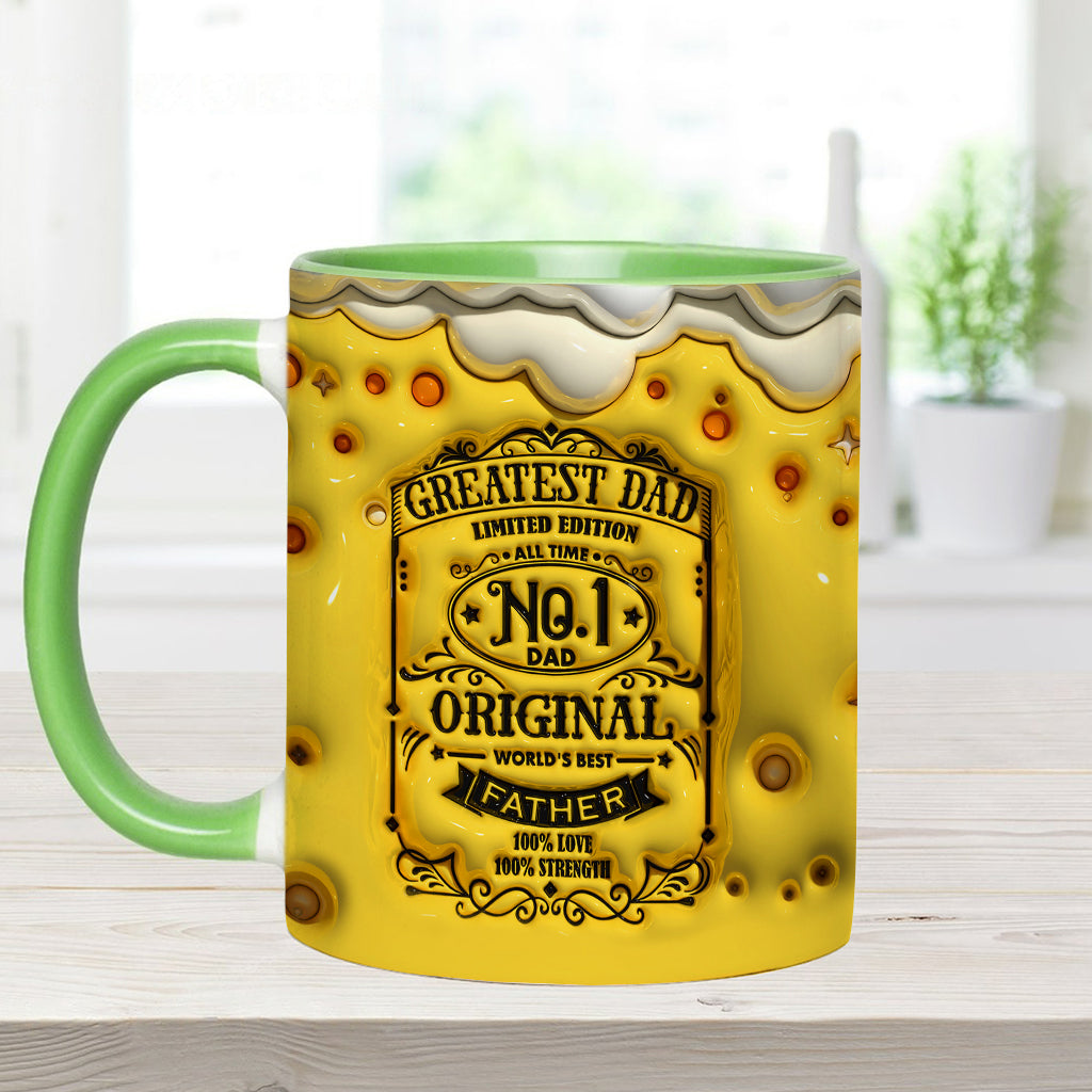 Meilleur papa du monde - Mug personnalisé pour papa