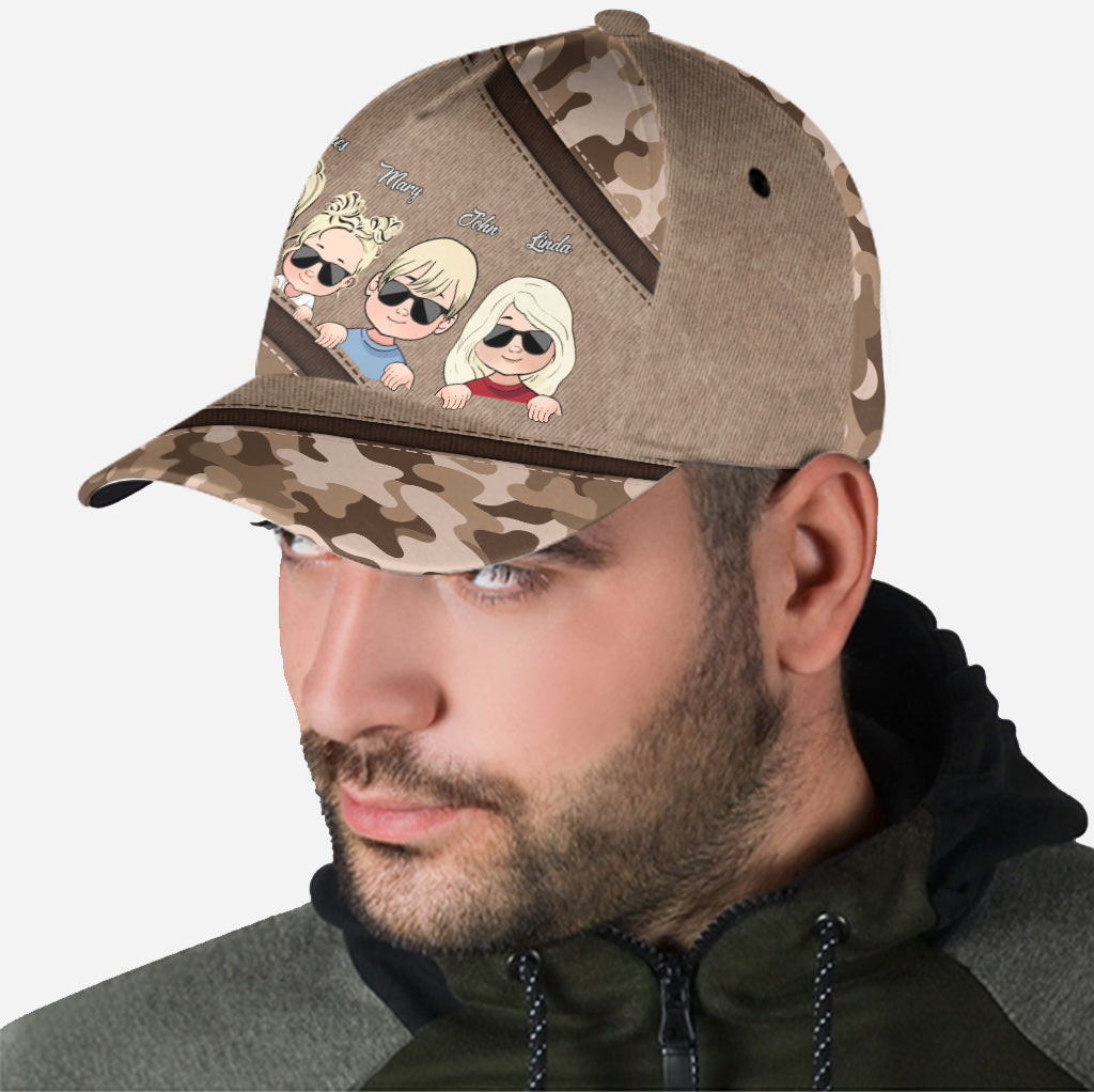 Meilleur papa/maman/grand-mère/grand-père/oncle... de tous les temps - Casquette classique personnalisée pour père