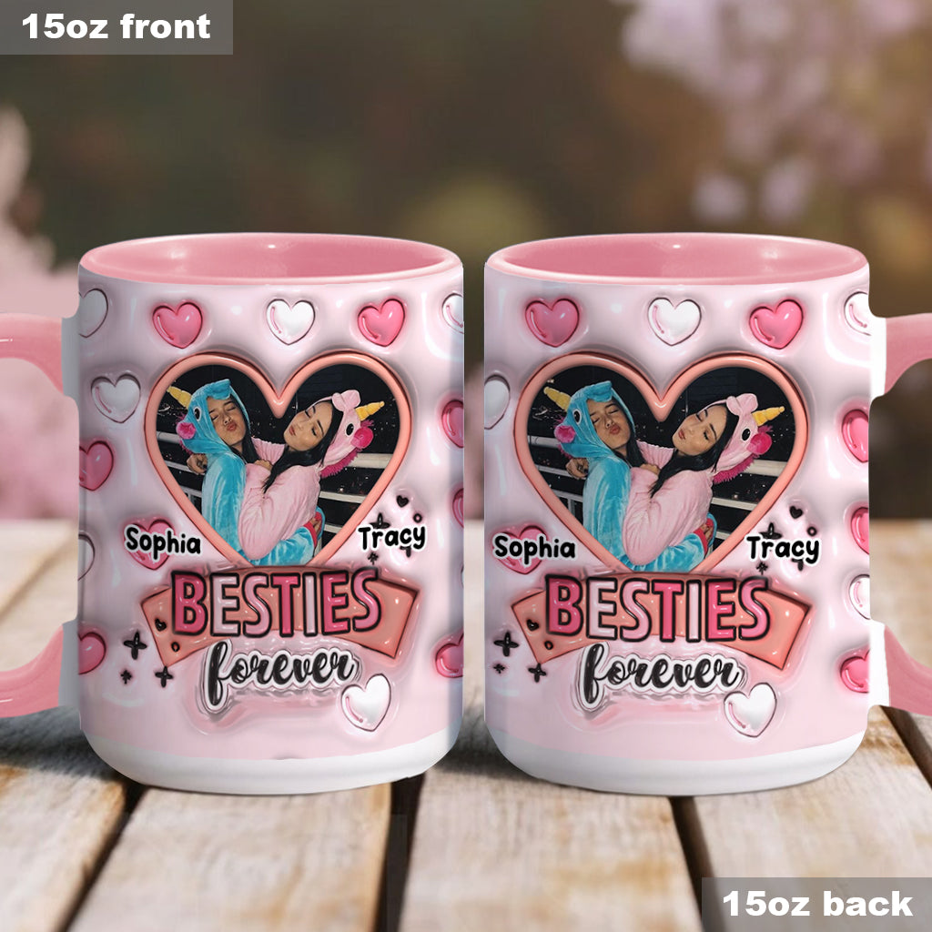 Meilleures amies pour toujours - Mug personnalisé « Meilleures amies »
