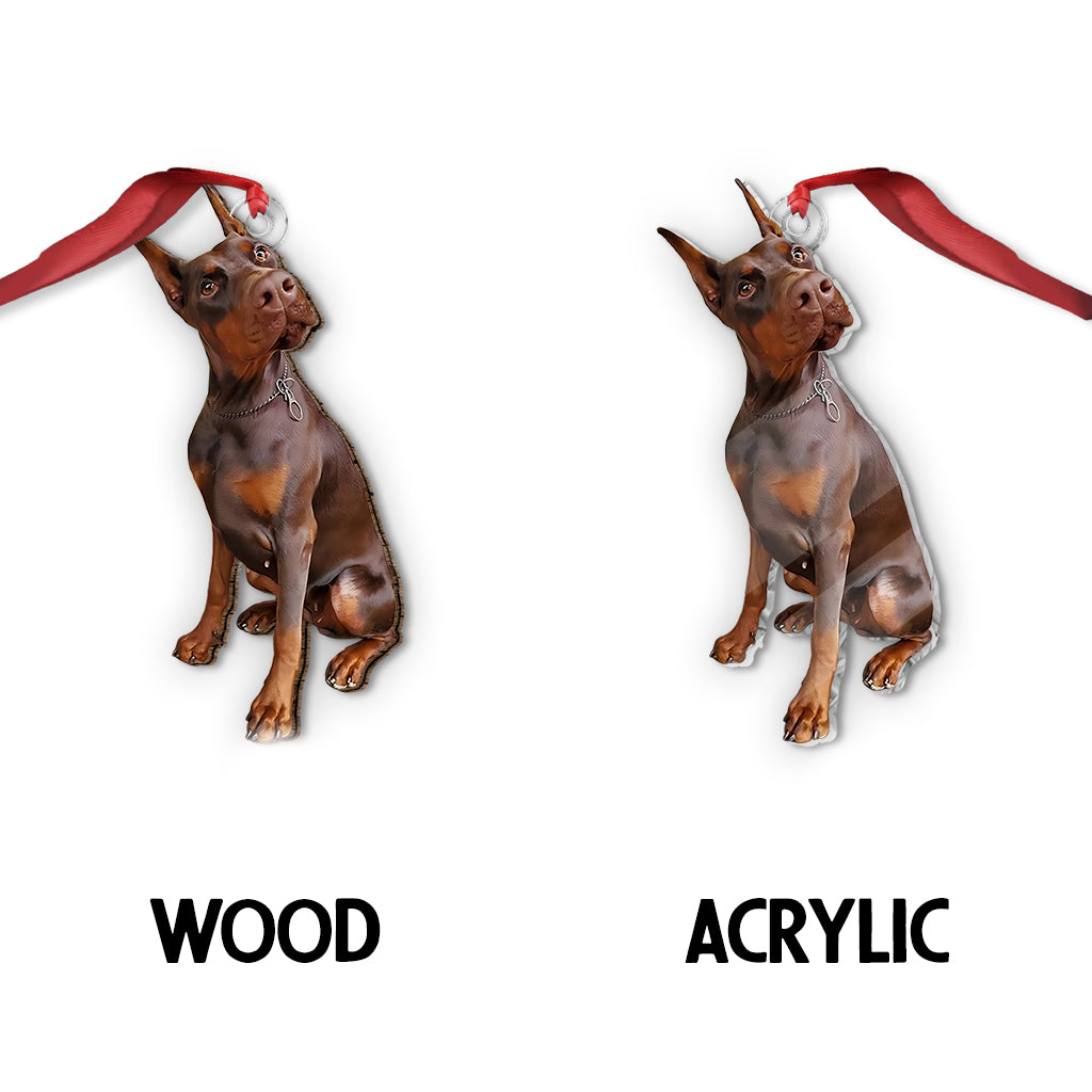 Any Photo Ornament - Personalized Dog Custom Shaped Ornament