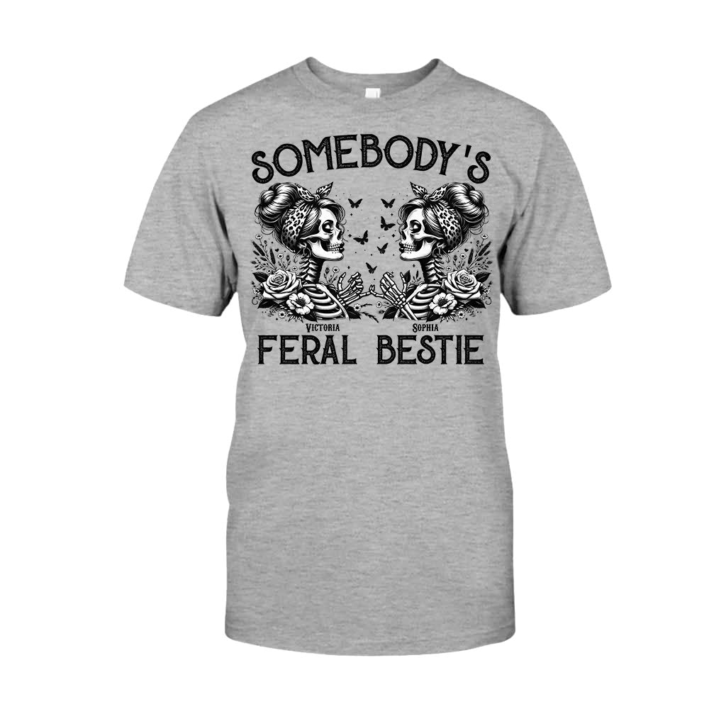 Spooky Besties Forever - Personalized Bestie T-shirt And Hoodie