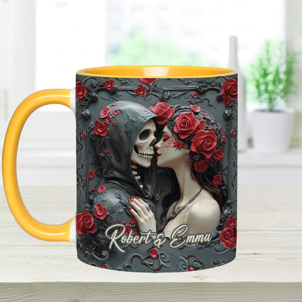 Jusqu'à ce que la mort nous sépare - Mug personnalisé pour couple