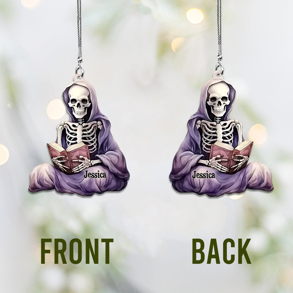 Halloween King Is Coming - Personalized Skull Car Ornament