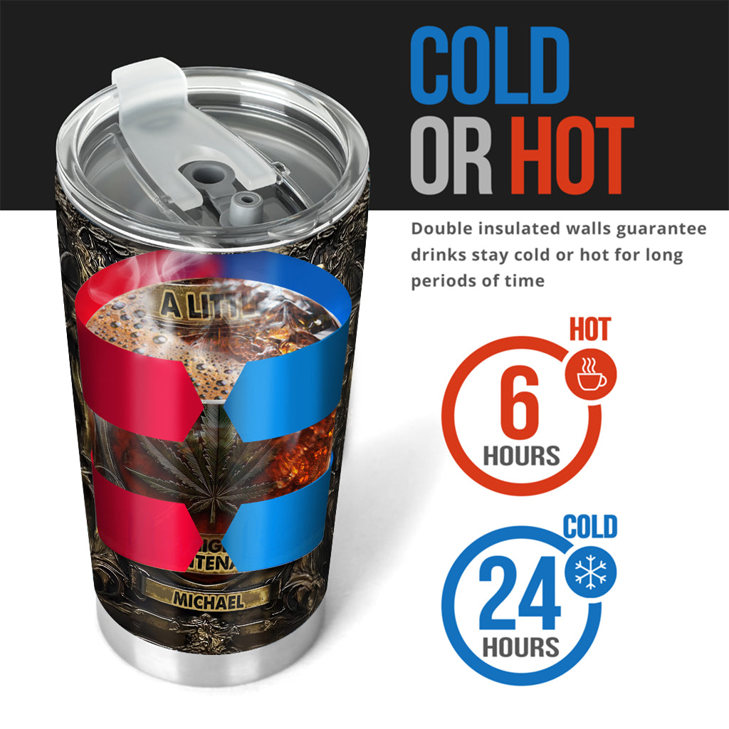 Un peu exigeant - Gobelet à herbe personnalisé